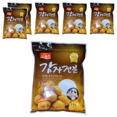 청은 감자전분 국산, 1kg, 6개
