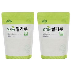 OrganicStory 유기농 쌀가루, 500g, 2개