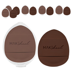 MAKEheal 迷你팡팡粉撲, 12個, 無香