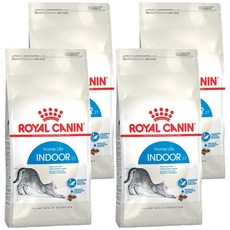 ROYAL CANIN 法國皇家 室內成貓專用 乾飼料, 脫水禽肉蛋白, 4kg, 4袋