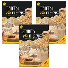 SONGWON 甜菊糖17種穀物粉 40入, 3個, 800g