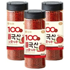 아름찬 태양초 국산 고춧가루 양념용, 120g, 3개