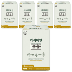 예지미인 윤슬 팬티라이너, 롱, 40개입, 5개
