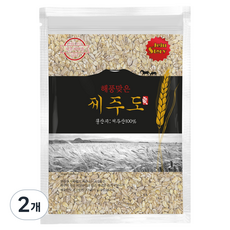 국내산 해풍맞은 제주도 우도 찰보리쌀, 5kg, 2개