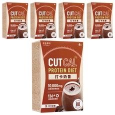 Dr.Calorie 美体專科 打卡奶昔 可可歐蕾 高纖 控卡 飽足, 6包, 20g, 5盒