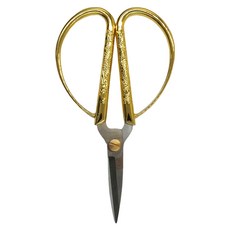 Life 徠福 鍍金龍鳳剪刀 127mm, 金色, 1支