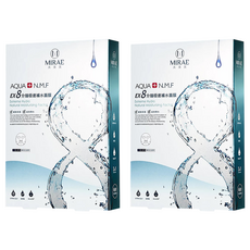 MIRAE 未來美 EX8分鐘極速補水面膜, 5片, 2盒