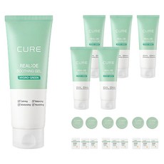 김정문알로에 큐어 리알로에 수딩젤 + 체험키트, 150ml, 6세트