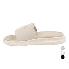 SHOOPEN 男女通用基本款雙層氣墊拖鞋 HPCV5EA103, (35)米色, 270