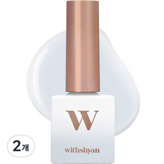 withshyan withshyan 專業凝膠指甲油, S15 糖霜糖漿, 10g, 2個