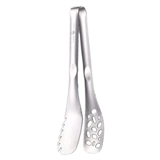 SSGP 三四鋼 廚房用品 304不銹鋼食品夾 D293 25 x 5cm 126g, 1支