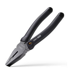 델리 툴즈 홈시리즈 미니 펜치 뺸찌 뺀치 니들 롱노즈 플라이어 블랙 EHT2007, 1개