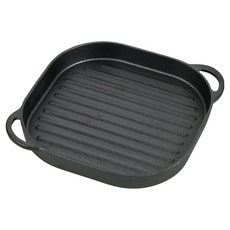 PEARL LIFE 珍珠金屬 長方形烤盤 鑄鐵材質 電磁爐烤箱兼容 + D2 D712, 1個