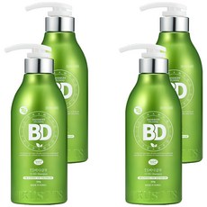 비디 비듬샴푸 상큼한 오렌지향, 500g, 4瓶