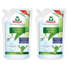 Frosch 德國小綠蛙 洗手液補充包, 500ml, 2個