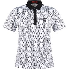 YAMAGUCHI GOLF LUX GOLF 男士高級翻領短袖高爾夫球衫 YG3M411