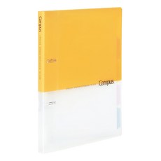 KOKUYO 國譽 Campus B5 活頁講義夾 2孔, 黃色, 1本
