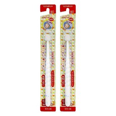 POPOTAN 360度牙刷 0~3歲, 顏色隨機, 1入, 2支, 0個月以上