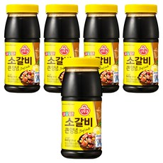 OTTOGI 不倒翁 大容量牛排調味醬, 840g, 5罐