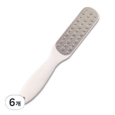 에르보 양면 발 각질 제거기, 1개입, 6개, 5g