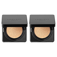 LAQLANC 男士遮瑕氣墊粉餅 15g, 2號, 2個