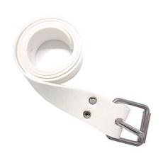 ONE BREATH 矽膠潛水配重帶, 白色的