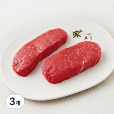 곰곰 호주산 소고기 채끝 스테이크용 (냉장), 300g, 3개