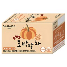 다하다 호박팥차, 1.5g, 20개입, 1개 1.5g, 20개입, 1개