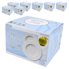 TissuEDori Hello可水洗廚房日常抹布 白色, 40入, 8個