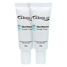 LASHOLIC 睫毛膠卸除霜 20g, 單一顏色, 2個