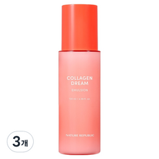 네이처리퍼블릭 콜라겐 드림 에멀전, 130ml, 3개