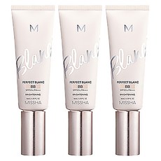 미샤 M 퍼펙트 블랑 비비 SPF50+ PA+++, 23호 샌드, 40ml, 3개