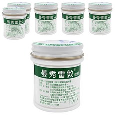 MENTHOLATUM 曼秀雷敦 軟膏, 6罐, 35g