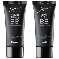 Hanskin Super Velvet Fitting BB 霜 SPF35 PA++ 30ml GH990695, Natural beige, 30g, 2條