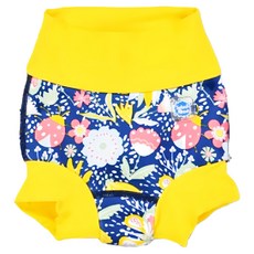 Splash About Happy Nappy Duo 銀離子3D雙層游泳尿布褲 環保省錢可重複使用, XL, 1件