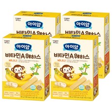 일동후디스 아이얌 비타민A 웨하스, 바나나, 36g, 4개