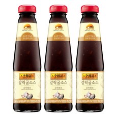 李錦記 蒜味蠔油, 255g, 3個