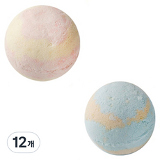 비즐리 거품입욕제 러브플로럴 + 자스민허브 세트, 150g, 12개