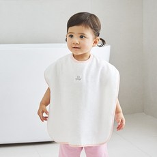 베이비앤아이 유아용 밤부 세안 타올 턱받이