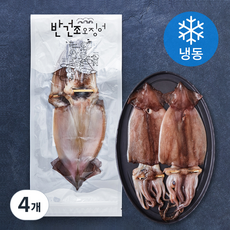 원양산 구룡포 해풍 반건조 오징어 (냉동), 330g(3미), 4개