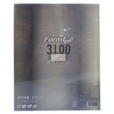 Formtec 雷射&噴墨兩用光澤標籤紙, 65格, 6500個裝