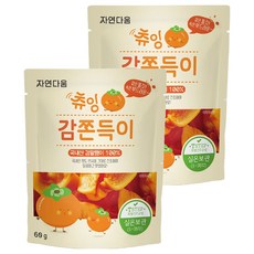 자연다움 츄잉 감쫀득이, 2개, 60g