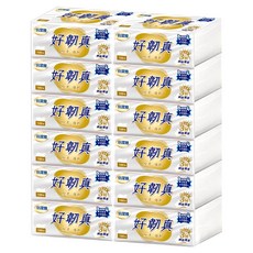 倍潔雅 好韌真 抽取式衛生紙, 三層設計, 厚柔又強韌, 12包, 1袋