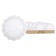 tescoma 蕾絲花邊紙墊 圓 8入, 1組