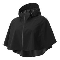 Cleveland GOLF 防水處理防水布連帽雨披, 1個, BK