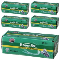 레이맥스 알카라인 건전지 AAA 20p + AA 20p, 40개입, 5세트