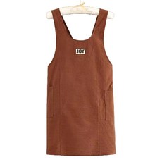 Allode Joy 交叉美術圍裙, TYPE03棕色