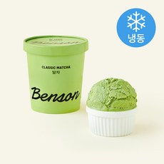 벤슨아이스크림 말차 아이스크림 (냉동), 474ml, 1개입, 1개