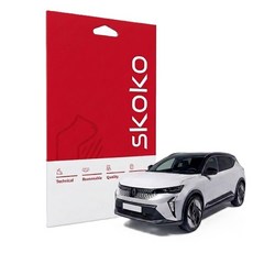 Skoko 雷諾 Senic 超高畫質原彩AR導航儀錶板螢幕保護貼組, 單一商品