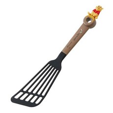 Skater 塑膠立體頭鍋鏟, 棕色 + 黑色, 1支